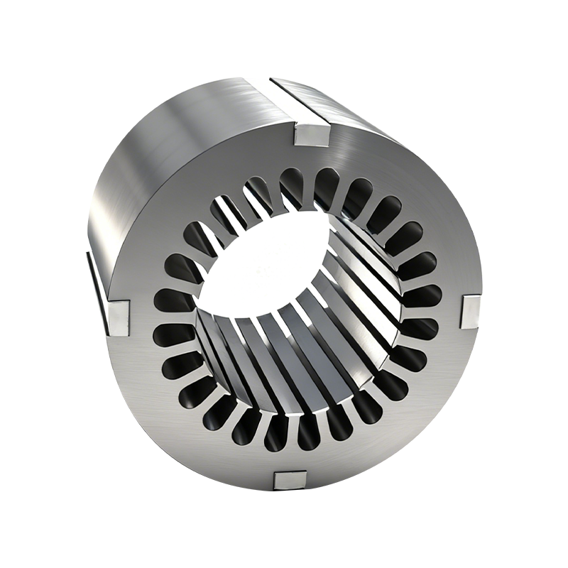 An féidir Cores Stator Miotal Éamorfach a chur in ionad Cruach Sileacain i Mótair Nua-Aimseartha?